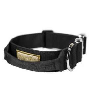 New Mighty Paw TACTICAL Adjustable Collar XL (22”-27”) Black Built in Handle